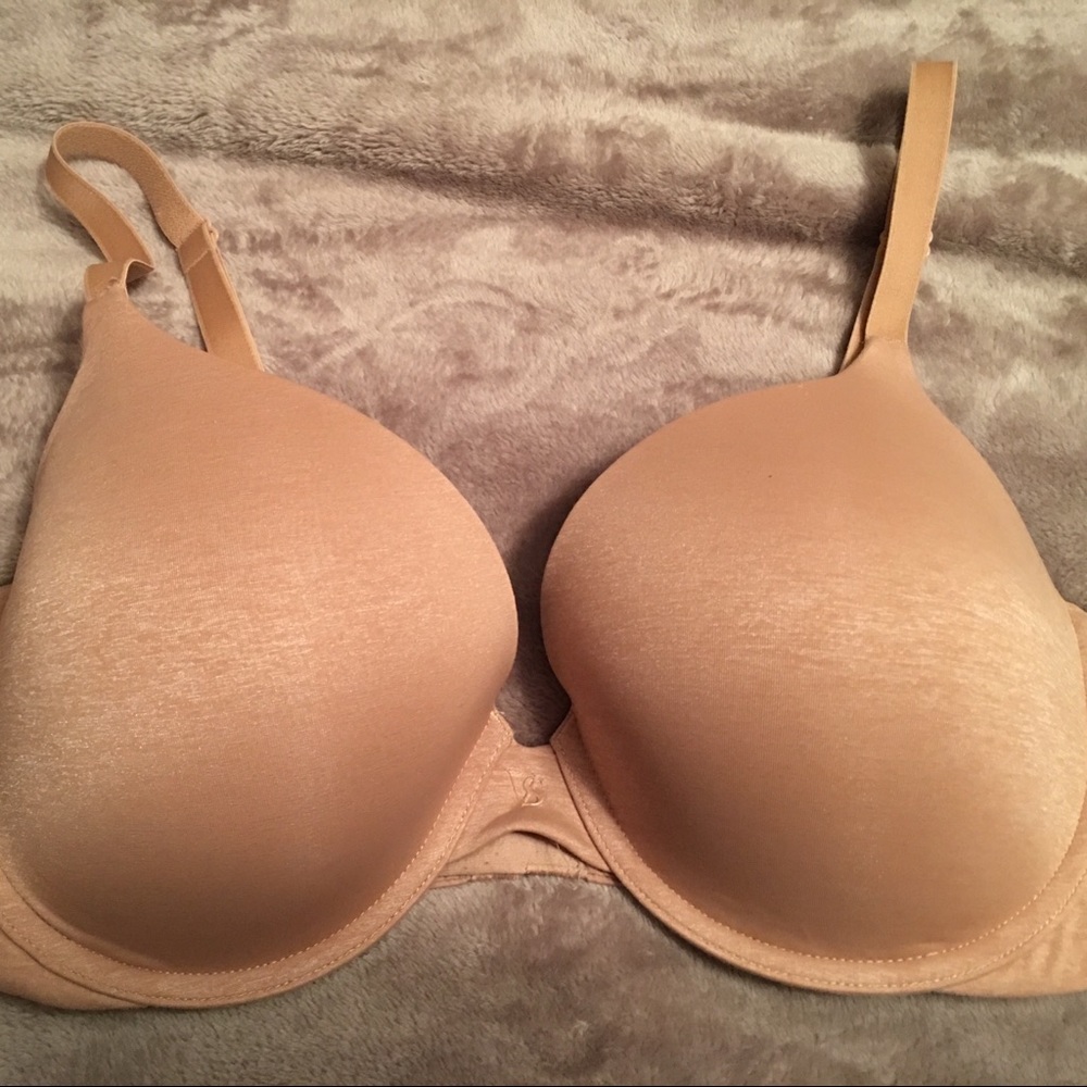 VICTORIAS SECRET 36DD NUDE PERFECT COVERAGE BRA